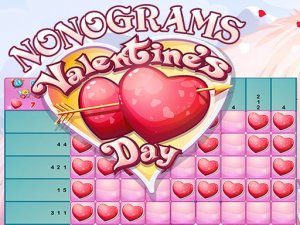 Nonograms Valentine's Day Puzzle Game