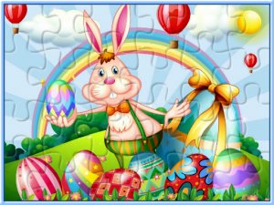 Easter Jigsaw Deluxe Puzzle Game