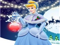 Cinderella Xmas Dress Up Game