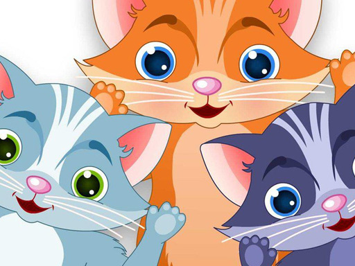 Kittens Match3 - Cute Puzzle Game Online