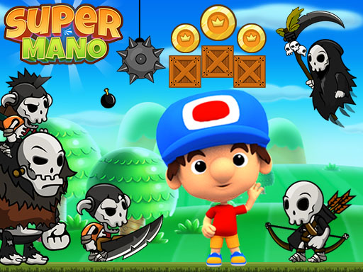 Super Mano Online Adventure Game