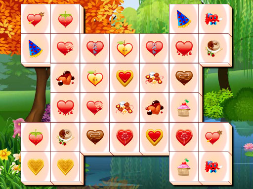Valentines Day Mahjong Online Game