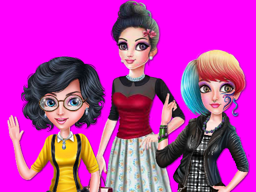 College Girl Squad Fashion Dressup Game