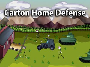 Carton Home Defense Online Game