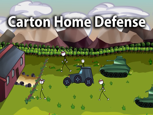 Carton Home Defense Online Game