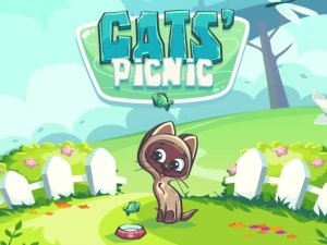 Cats Picnic Match 3 Puzzle Game