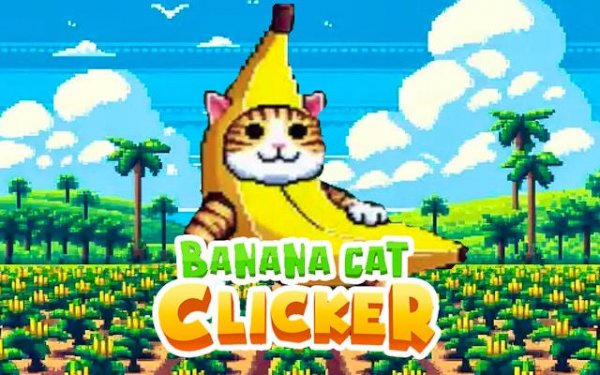 BananaCAT Clicker - Relaxing Cat Tapper Online Game