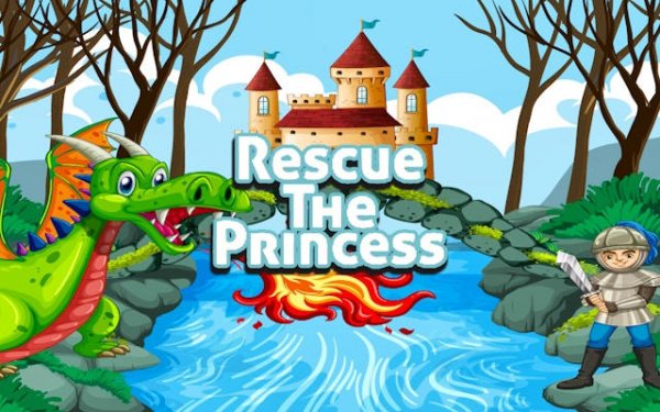 Hero Rescue Princess Puzzle Online Game