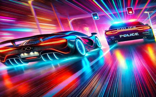 Car vs. Cop: Escape Rush - Survival Driving Online Game