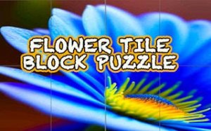 Flower Tile Sliding Puzzle