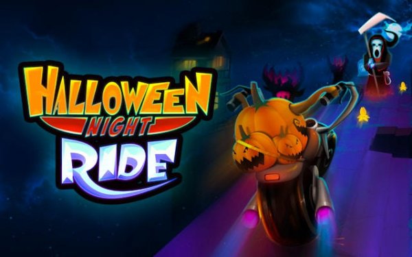 Halloween Night Ride - Wheel Runner Adventure Online Game