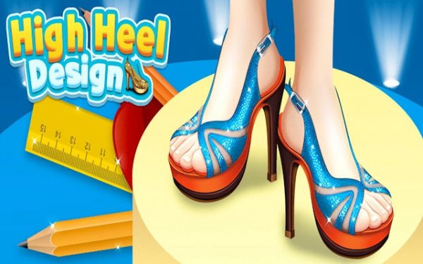 High Heel Design - Fashion Shoe Creator Online Game