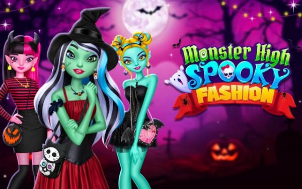 Monster High Spooky Fashion Dress Up Online Game