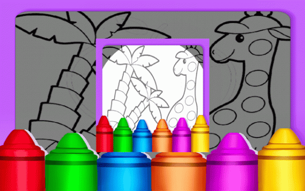 Easy Animal Coloring Pages For Kids Online Game