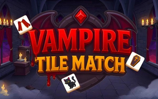 Vampire Tile Match Puzzle Game Online