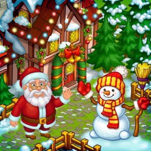 Snow Farm Happy New Year Online Game