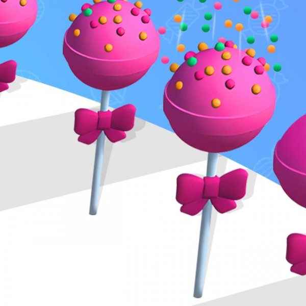 Lollipop Stack Run Racing Game