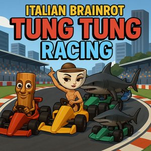 Italian Brainrot Tung Tung Racing Online Game