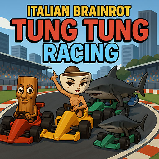 Italian Brainrot Tung Tung Racing Online Game